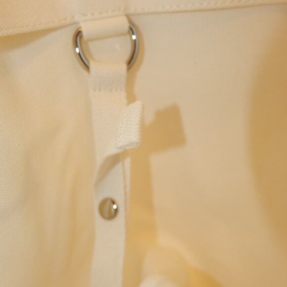 J. McLaughlin Logo Canvas Tote Bag Off White – Used Once, Free Shipping - Picture 5 of 9